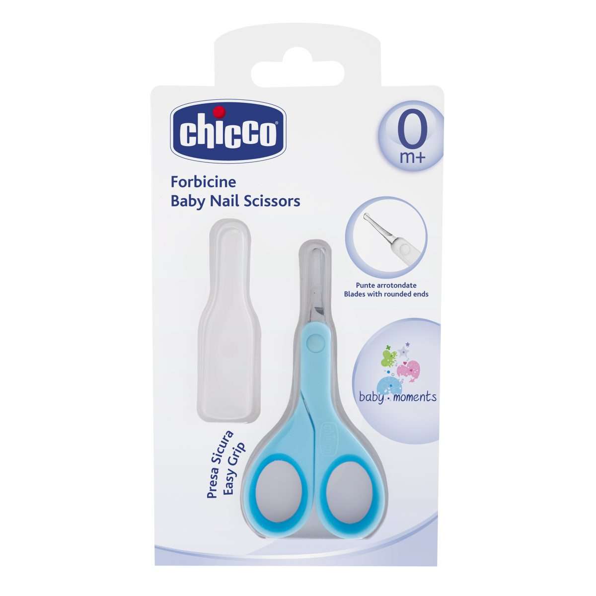 Baby Nail Scissors (Light Blue)-Light Blue